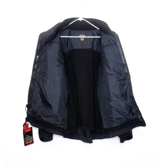 Tru Spec 3 In 1 Weathershield Black Tactical Jacket NEW Size 3XL Fleece Lined - Picture 3 of 12